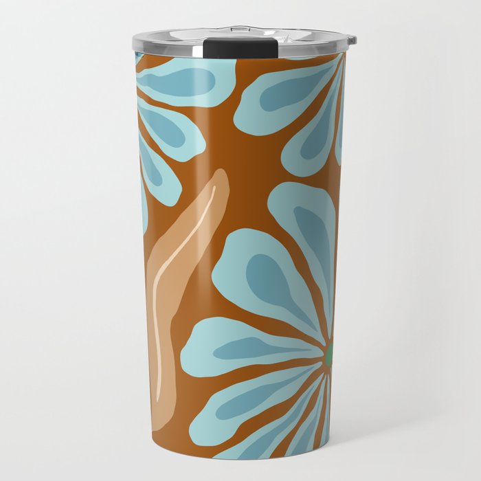 Amber Blooms Travel Mug Gallery Image 1