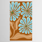 Amber Blooms Tablecloth Gallery Image 2