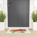 Arowana and peony 3 Welcome Mat Gallery Image 3