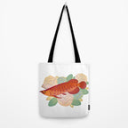 Arowana and peony 3 Tote Bag Gallery Image 2