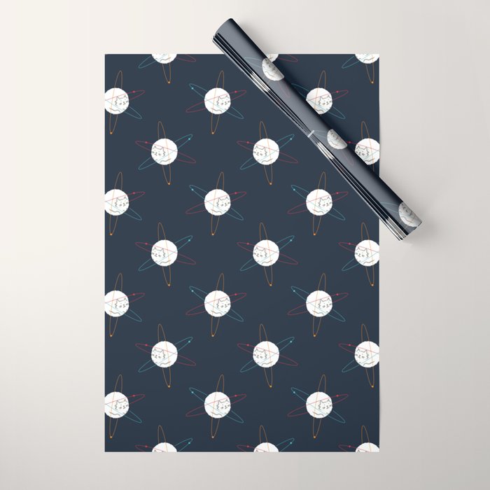 Cat-ion Wrapping Paper Gallery Image 1