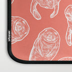 Manatee Print - Coral Laptop Sleeve Gallery Image 3