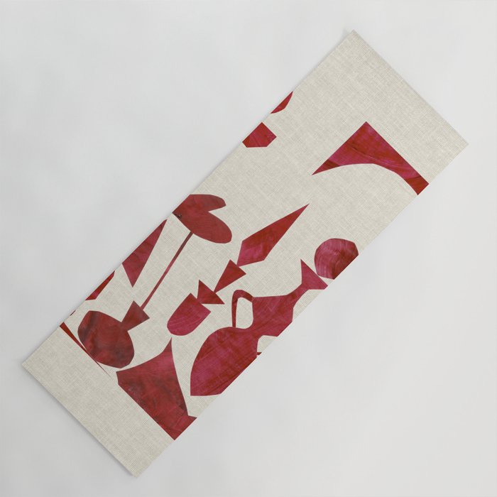 CRIMSON CABINET Yoga Mat Gallery Image 1
