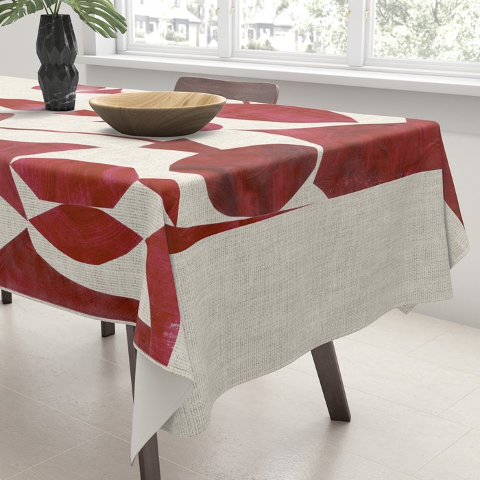 CRIMSON CABINET Tablecloth Gallery Image 3