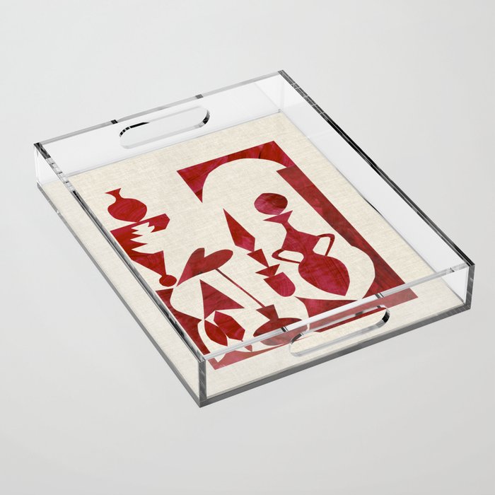 CRIMSON CABINET Acrylic Tray Gallery Image 1