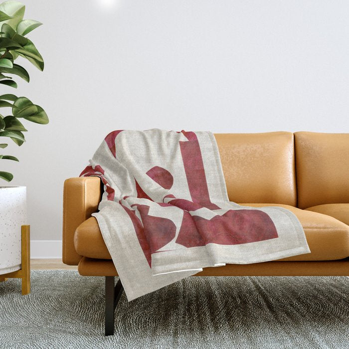 CRIMSON CABINET Throw Blanket Gallery Image 1