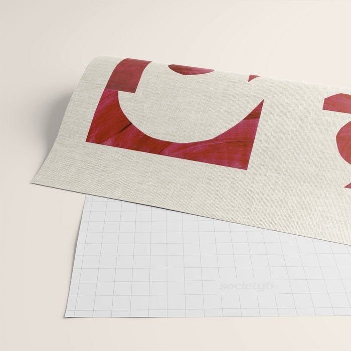 CRIMSON CABINET Wrapping Paper Gallery Image 2