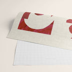 CRIMSON CABINET Wrapping Paper Gallery Image 2