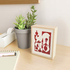CRIMSON CABINET Mini Art Print Gallery Image 2
