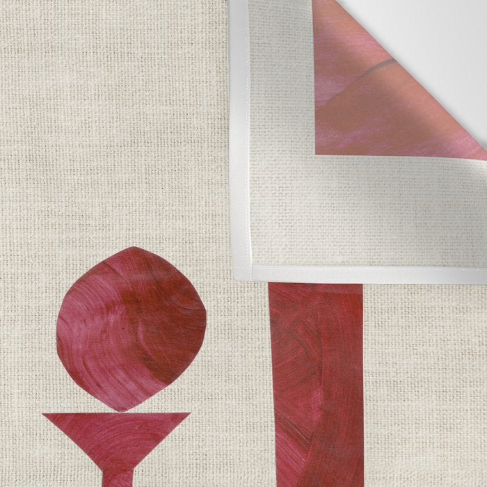 CRIMSON CABINET Wall Tapestry Gallery Image 3