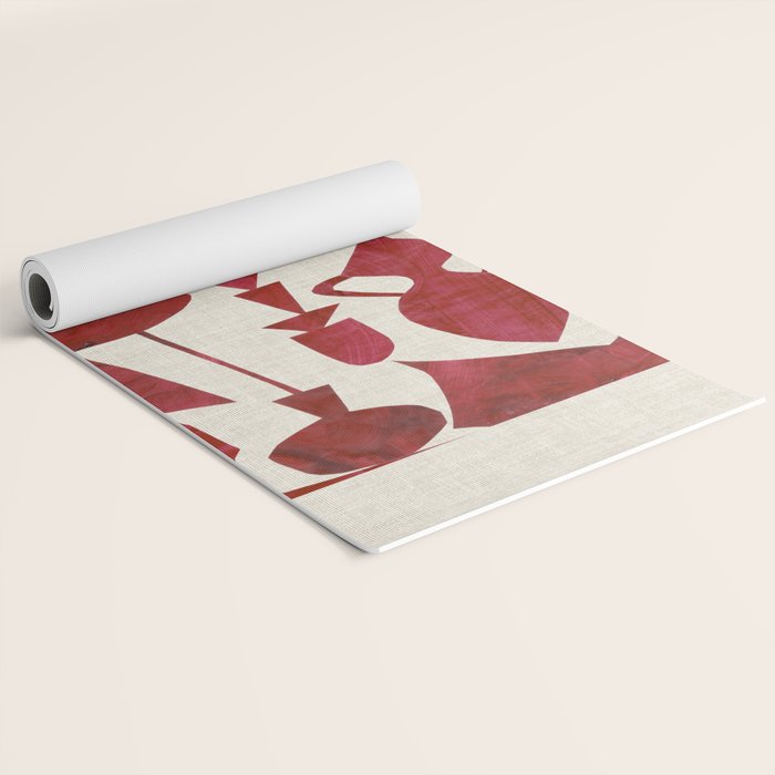 CRIMSON CABINET Yoga Mat Gallery Image 2