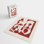 CRIMSON CABINET Jigsaw Puzzle Gallery Image 2