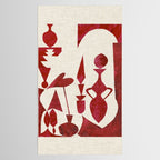 CRIMSON CABINET Tablecloth Gallery Image 2