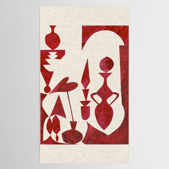 CRIMSON CABINET Tablecloth Gallery Image 2