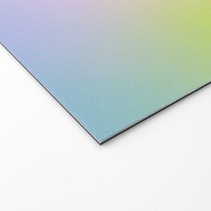 summer gradient pastel checker Welcome Mat Gallery Image 2