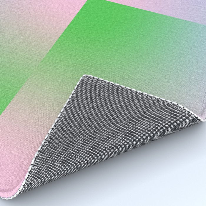 summer gradient pastel checker Rug Gallery Image 4