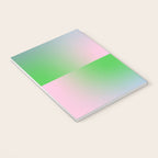 summer gradient pastel checker Notebook Gallery Image 3