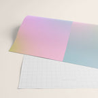 summer gradient pastel checker Wrapping Paper Gallery Image 2