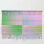 summer gradient pastel checker Wall Hanging Gallery Image 1