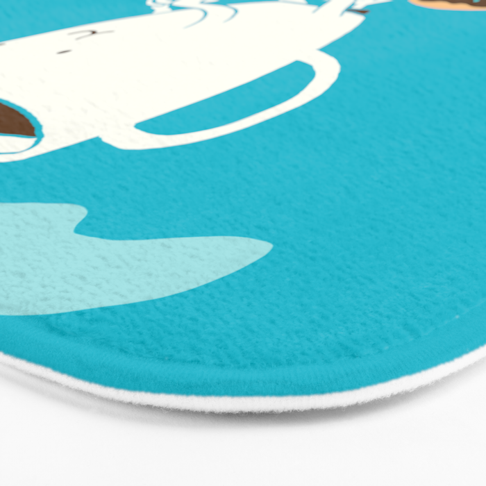Coffee and Donuts Bath Mat Gallery Image 3