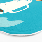 Coffee and Donuts Bath Mat Gallery Image 3