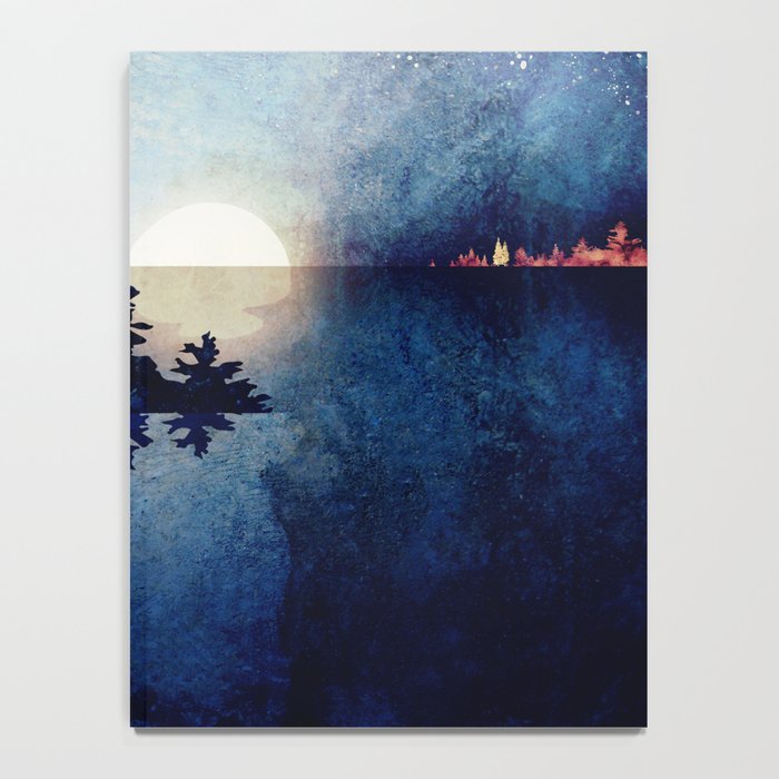 Autumn Moon Reflection Notebook Gallery Image 4