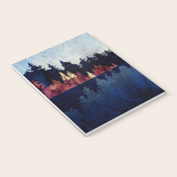 Autumn Moon Reflection Notebook Gallery Image 3