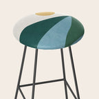 Sunny Lake - Abstract Landscape Stool Gallery Image 2