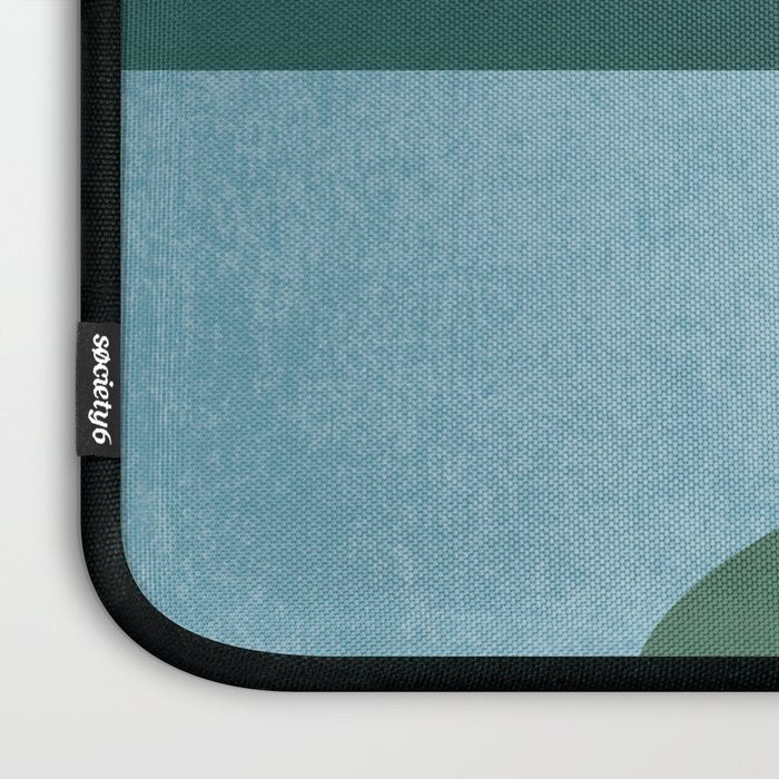 Sunny Lake - Abstract Landscape Laptop Sleeve Gallery Image 3