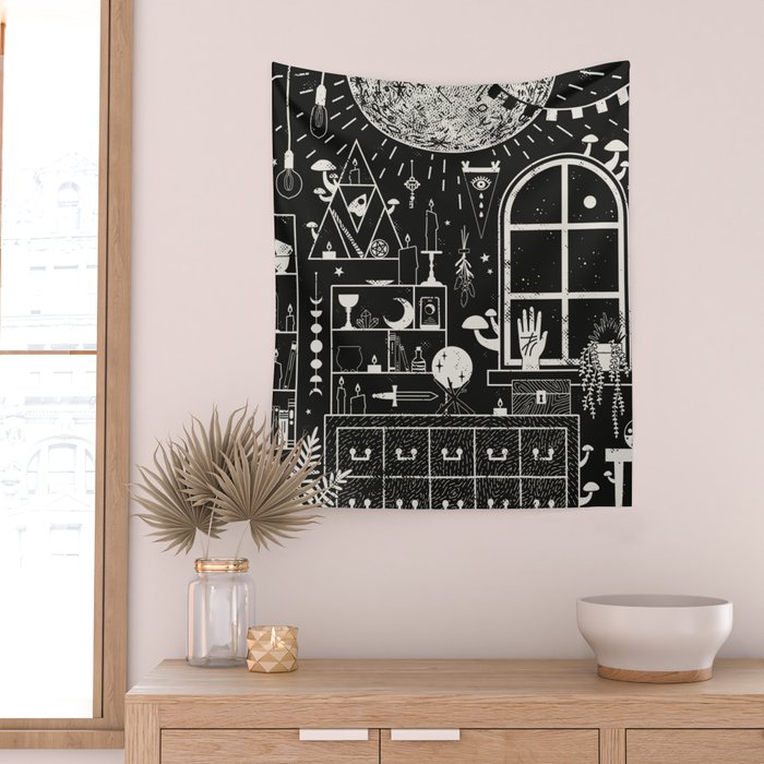 Moon Altar Wall Tapestry Gallery Image 2