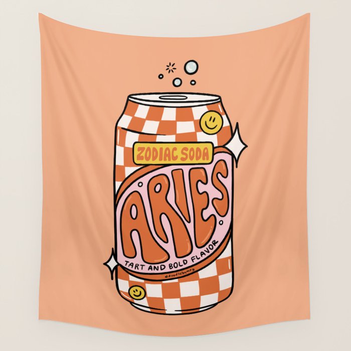 Aries Soda Wall Tapestry Gallery Image 4