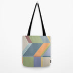Linear Bauhaus Pattern 2 Tote Bag Gallery Image 2