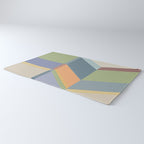 Linear Bauhaus Pattern 2 Rug Gallery Image 3