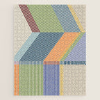 Linear Bauhaus Pattern 2 Jigsaw Puzzle Gallery Image 1