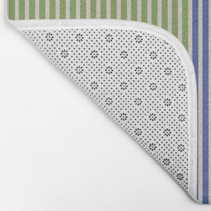 Linear Bauhaus Pattern 2 Bath Mat Gallery Image 2