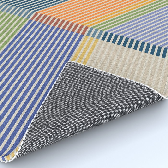 Linear Bauhaus Pattern 2 Rug Gallery Image 4