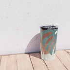 Abstract Art Tropical Leaves  Travel Mug Gallery Image 4