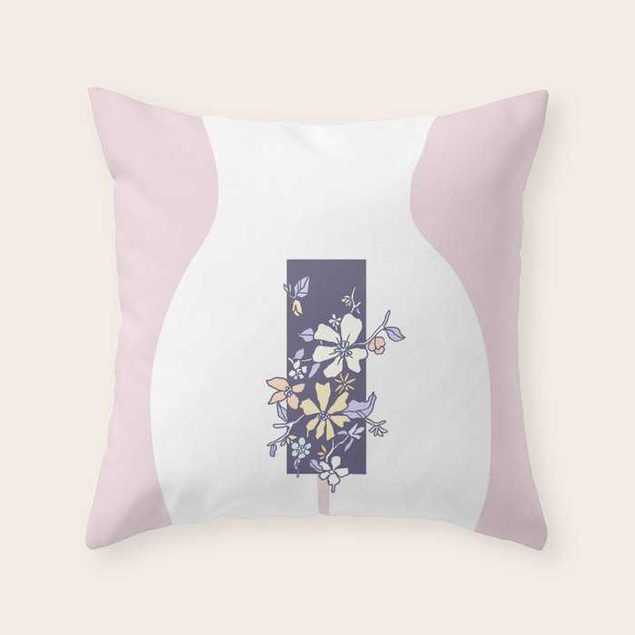 Encumbered Exploration of Existence (Restricted Boundary) Throw Pillow Gallery Image 1