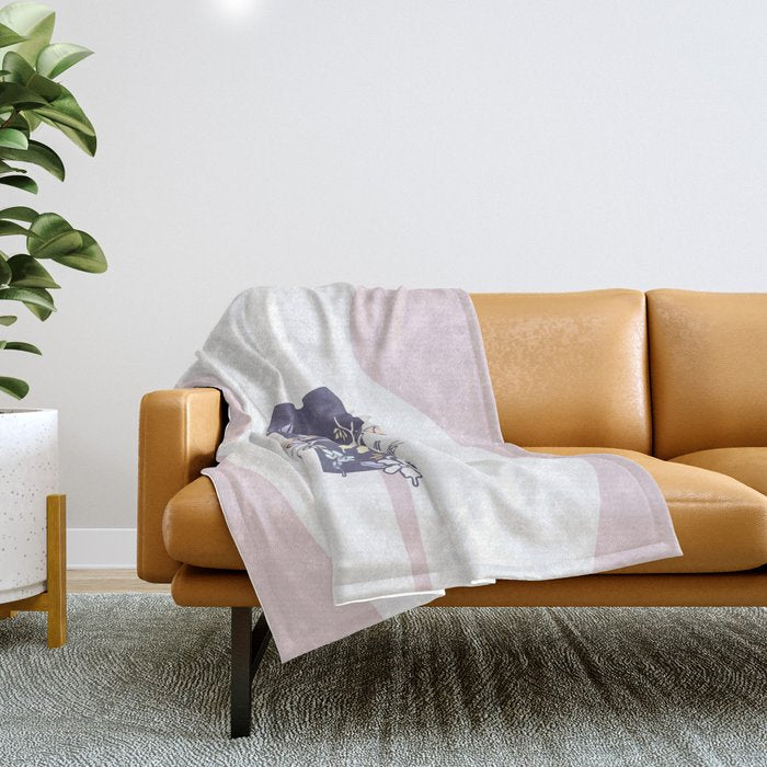 Encumbered Exploration of Existence (Restricted Boundary) Throw Blanket Gallery Image 1