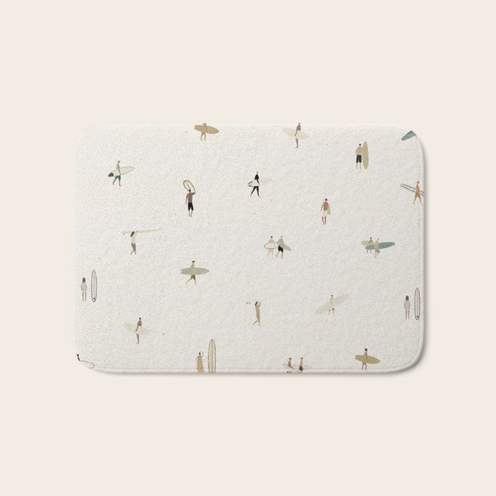 Tiny Surfers Bath Mat Gallery Image 1