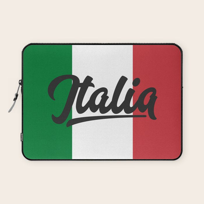 Italian Flag Laptop Sleeve Gallery Image 1