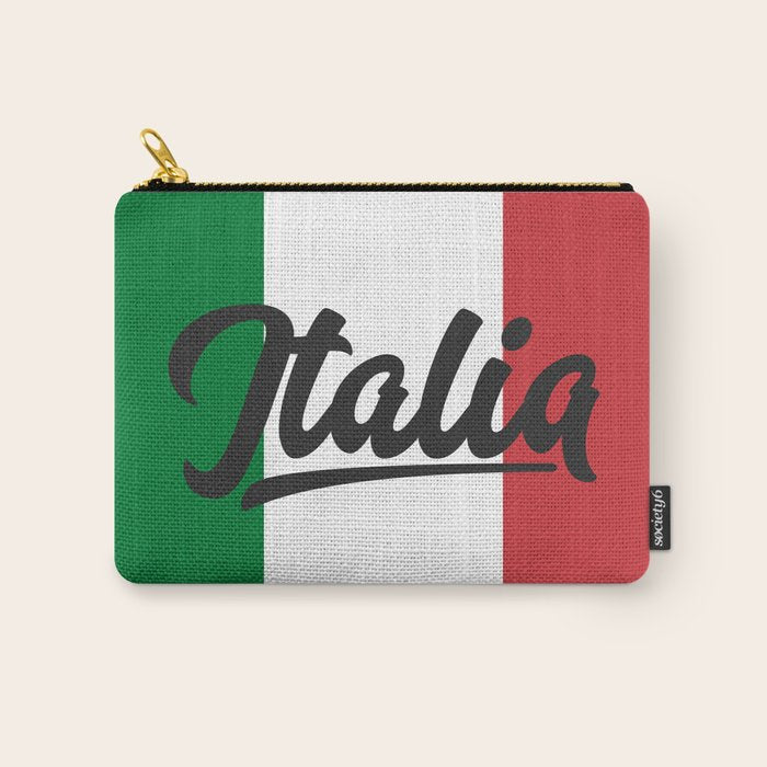 Italian Flag Carry All Pouch Gallery Image 1