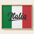 Italian Flag Serving Tray Gallery Image 1