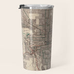 Old Spokane WA Map (1924) The Lilac City Washington State Vintage Atlas Travel Mug Gallery Image 3