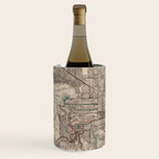 Old Spokane WA Map (1924) The Lilac City Washington State Vintage Atlas Wine Chiller Gallery Image 2
