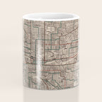 Old Spokane WA Map (1924) The Lilac City Washington State Vintage Atlas Coffee Mug Gallery Image 4