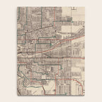 Old Spokane WA Map (1924) The Lilac City Washington State Vintage Atlas Notebook Gallery Image 4