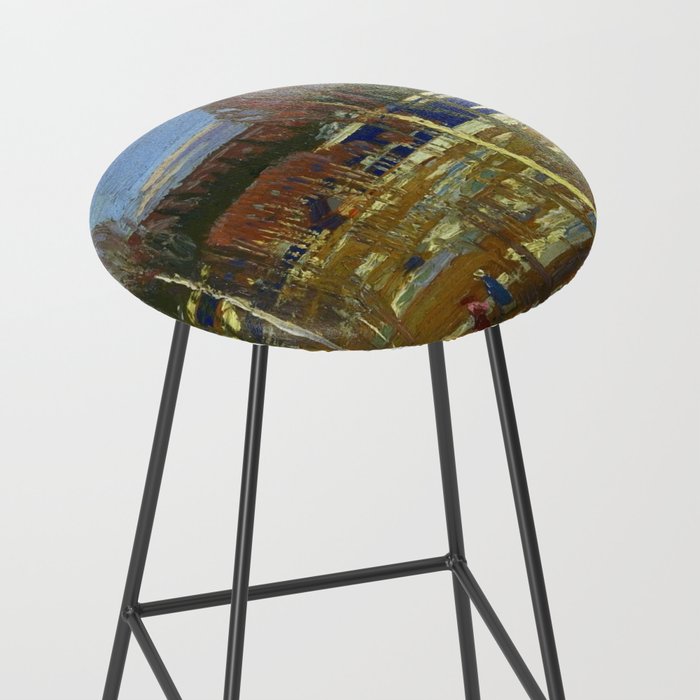 Tom Thomson Larry Dickson's Cabin 1917 Canadian Landscape Artist Stool Gallery Image 2