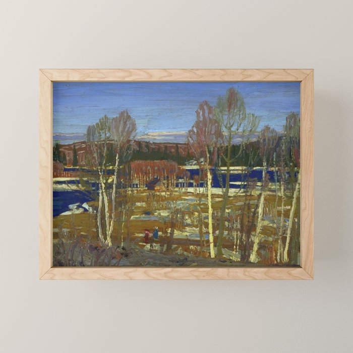 Tom Thomson Larry Dickson's Cabin 1917 Canadian Landscape Artist Mini Art Print Gallery Image 1