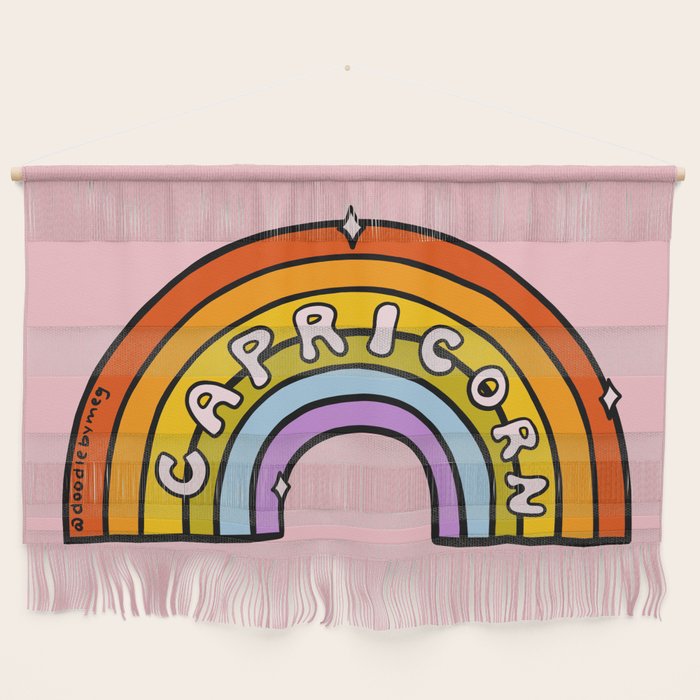 Capricorn Rainbow Wall Hanging Gallery Image 1
